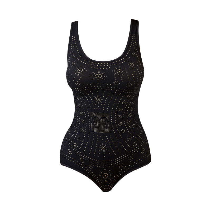 Belly Contracting Triangle Breasted Underwear | Yazijico™