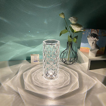 Yazijico™ Crystal Lamp USB Table Lamps Bedroom Touch - Yazijico™ 