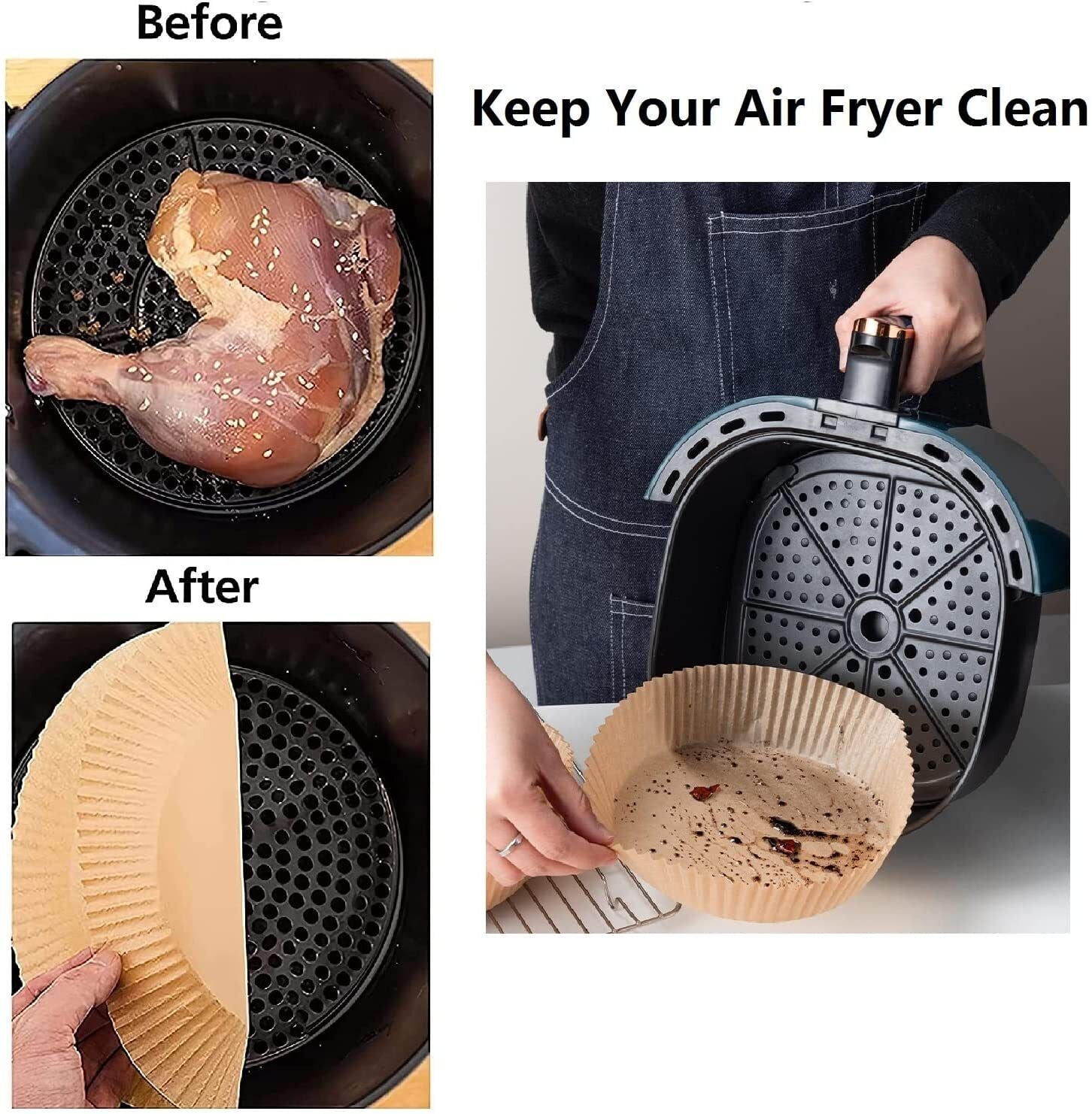 Air Fryer Disposable Paper Liner Disposable| Yazijico™