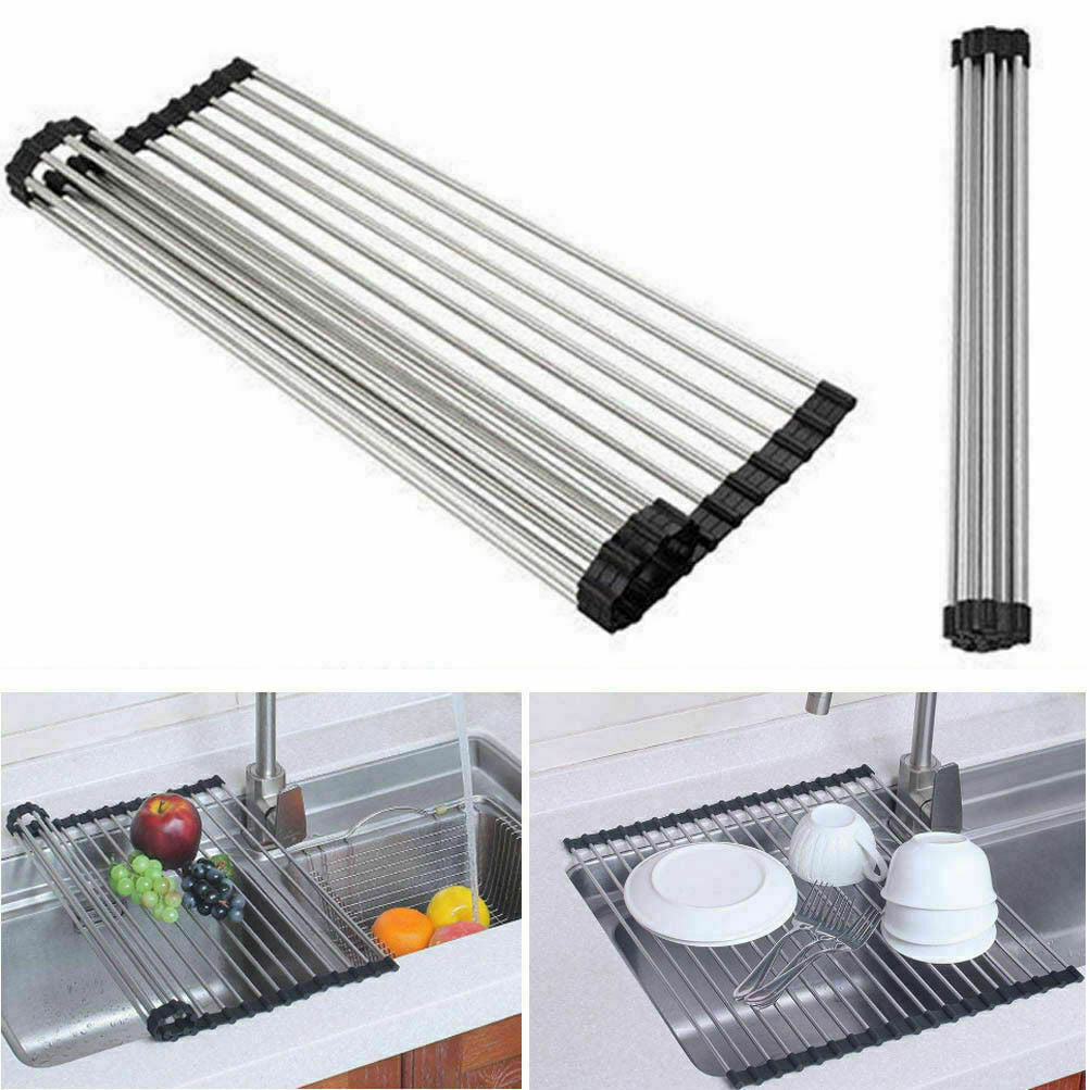 Kitchen Stainless Steel Mat Roll Up | Yazijico™