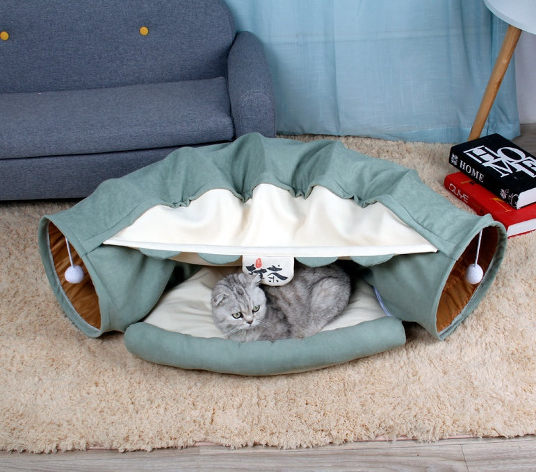 Pet Cats Tunnel Interactive Play Toy Yazijico™
