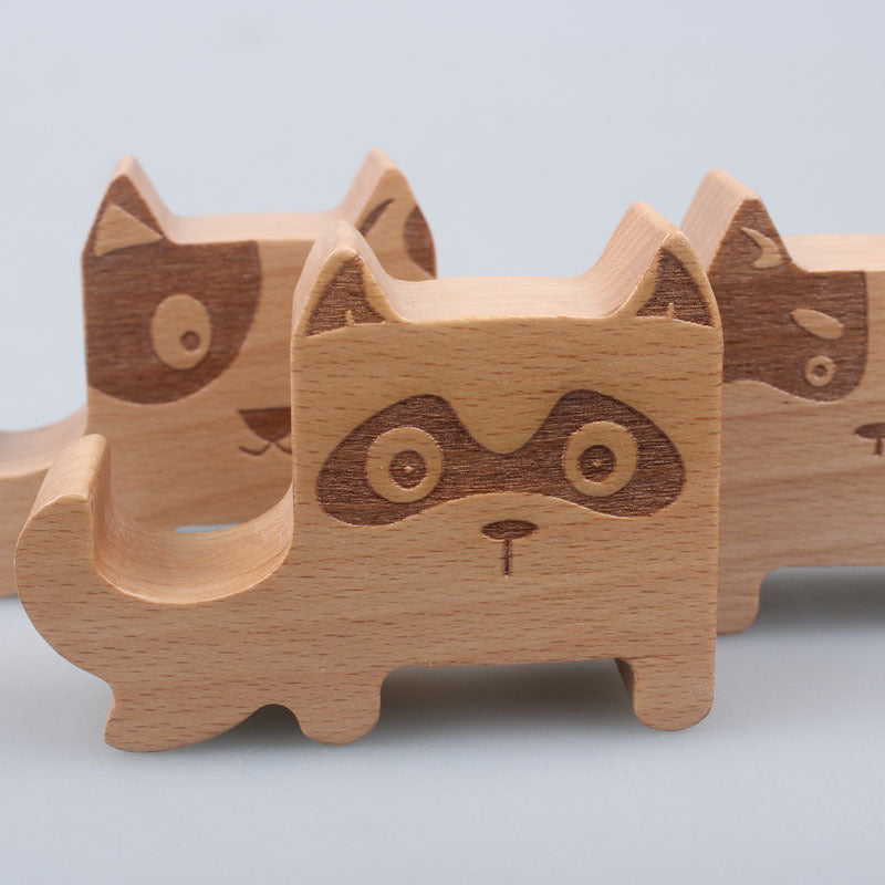 Creative  Mobile Back With Coin Wood | Yazijico™