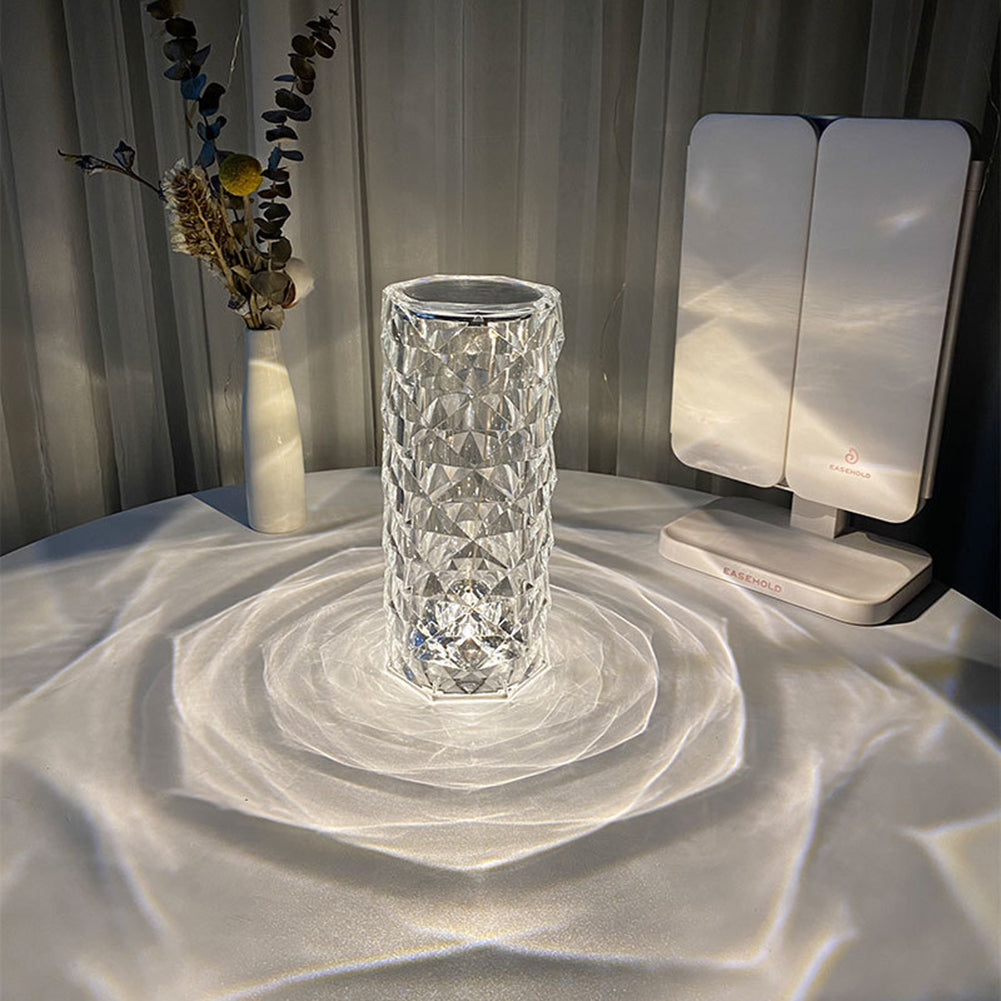 Yazijico™ Crystal Lamp USB Table Lamps Bedroom Touch - Yazijico™ 