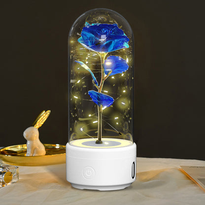 Creative 2 In 1 Rose LED Light And Bluetooth | Yazijico™