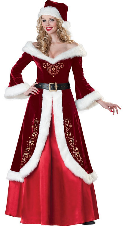 Christmas Queen Princess Dress Santa Claus | Yazijico™ 