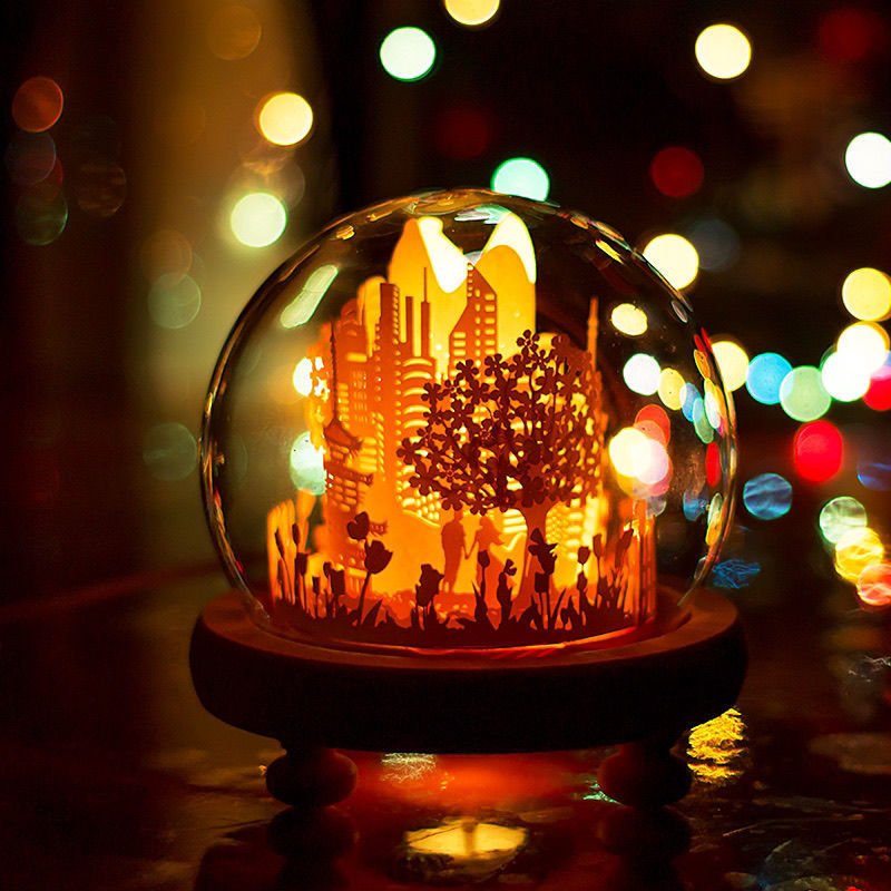 Hand-made Three Dimensional Night Light | Yazijico™ 