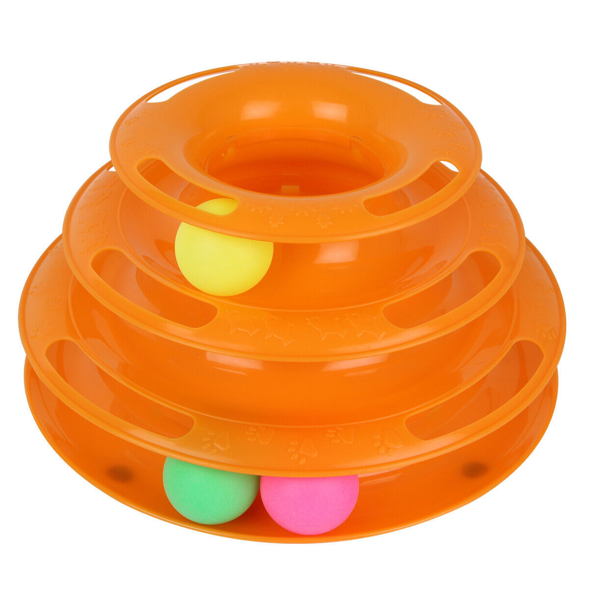 Pet Cat Crazy Ball Disk Interactive Toys| Yazijico™ 
