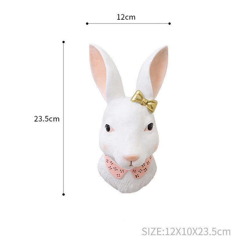 home original cartoon rabbit wall decor