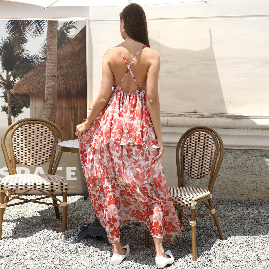 Women's Fashion Simple Dress Summer Beach| Yazijico™ 