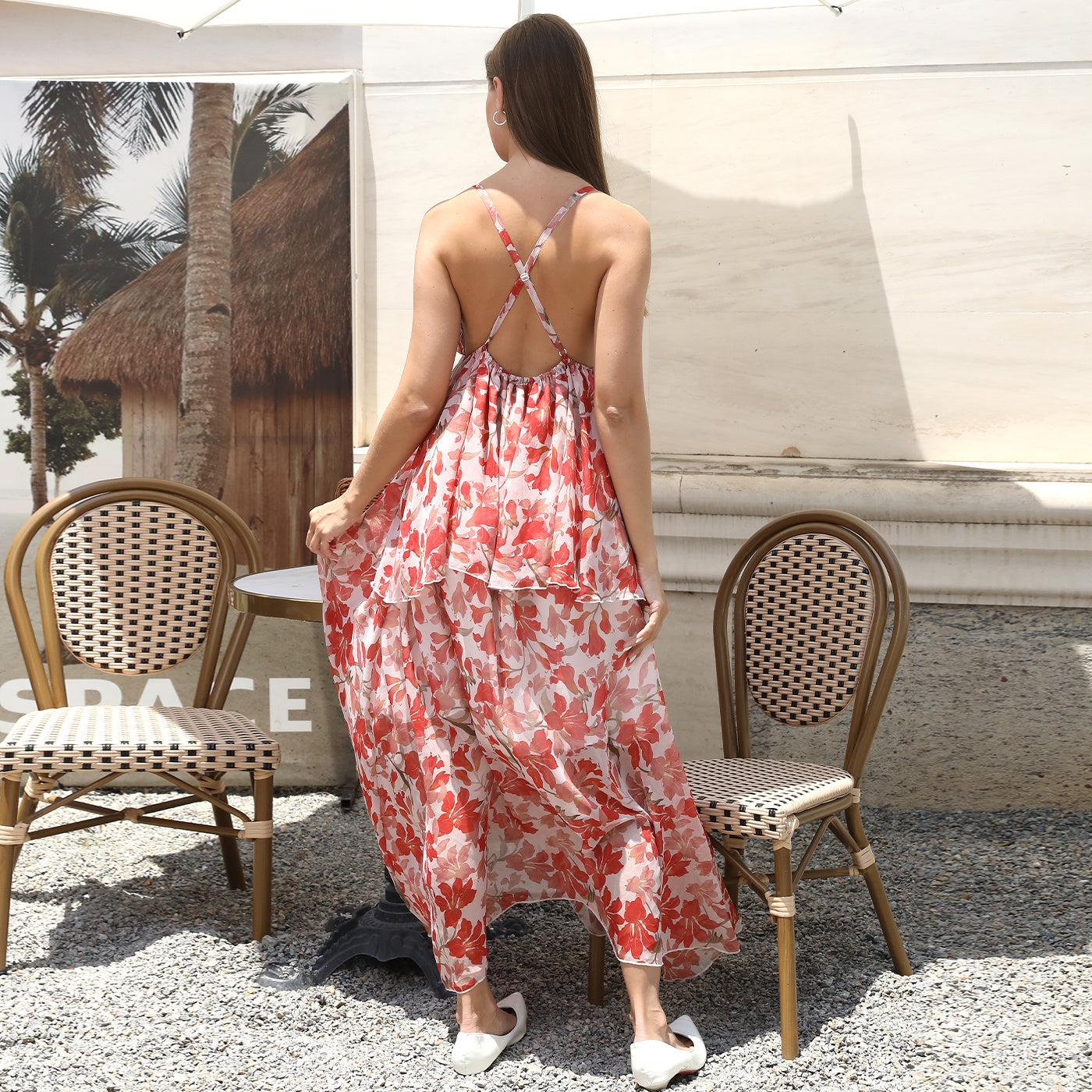 Women's Fashion Simple Dress Summer Beach| Yazijico™ 