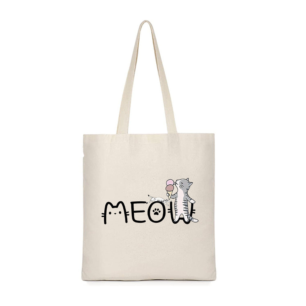 Sublimation Canvas Single Shoulder Bag | Yazijico™