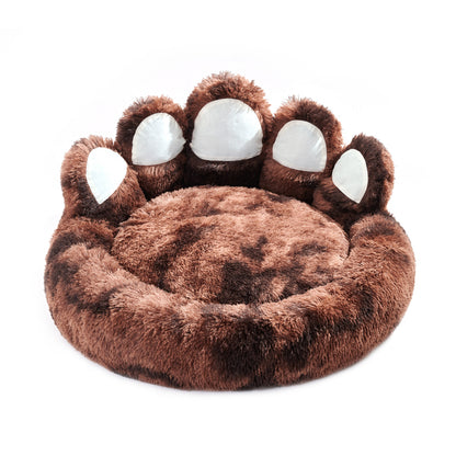 Cute Dog Bear Paw Shape Dog Bed | Yazijico™ 