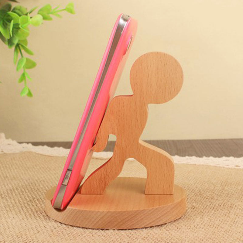 Creative  Mobile Back With Coin Wood | Yazijico™ 
