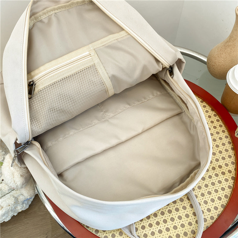 Backpacks School Bag Double Zipper Tote Bags  Yazijico™
