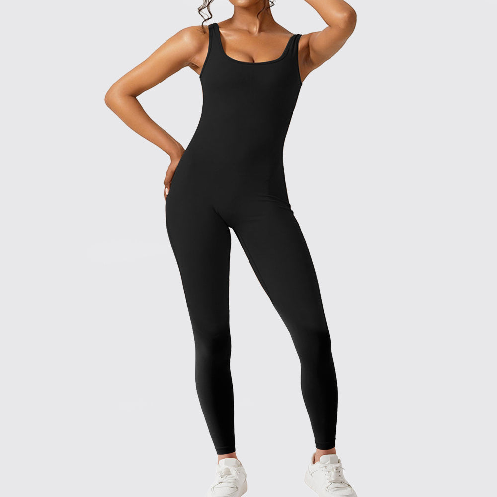 Women Sleeveless Flare Jumpsuits Long Pants | Yazijico™