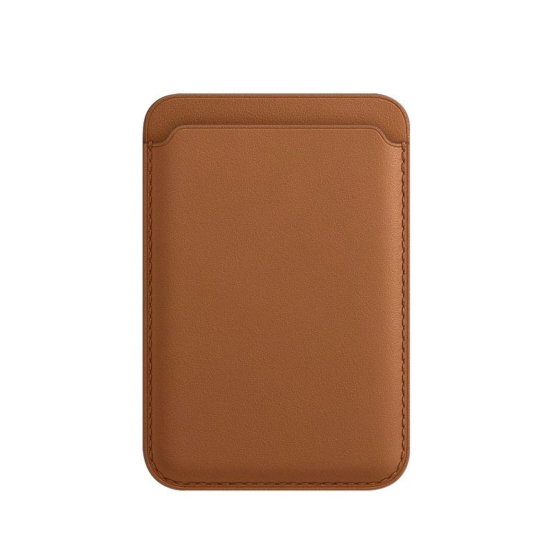 Magsafe Magnetic Leather Card Holder Wallet | Yazijico™