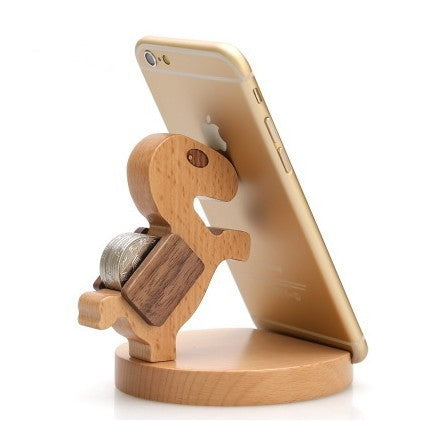 Creative  Mobile Back With Coin Wood | Yazijico™ 