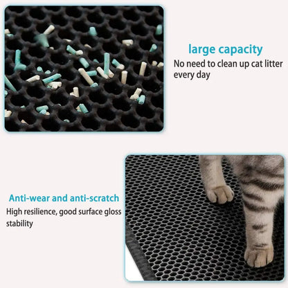 Yazijico™ Cat Litter Mat Waterproof Urine Proof - Yazijico™ 