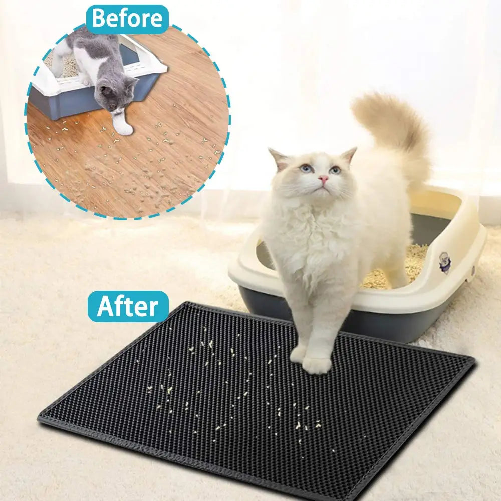 Yazijico™ Cat Litter Mat Waterproof Urine Proof - Yazijico™ 