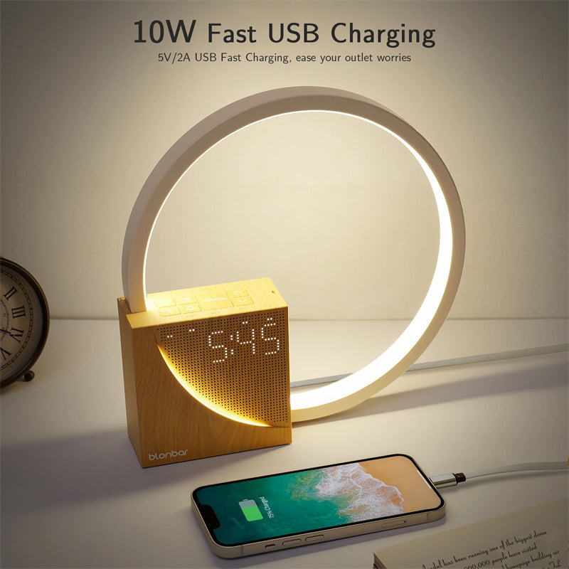 Bedside Lamp Touch Table  With Natural Sounds