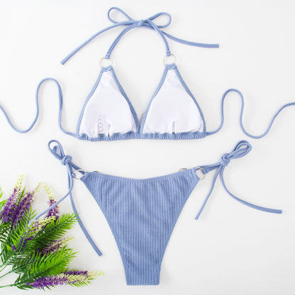 Bikini Set Summer Side Tie Thong Bandage 
