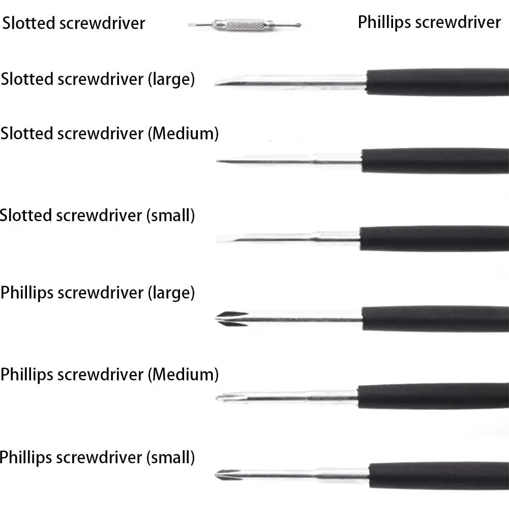 Car Supplies 8 In 1 Screwdriver With LED Flashlight 