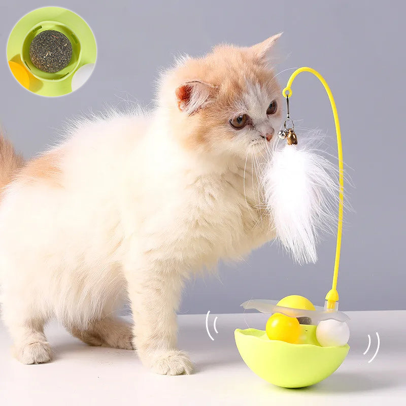 Cat Interactive Toy Tumbler Kitten Exercise  