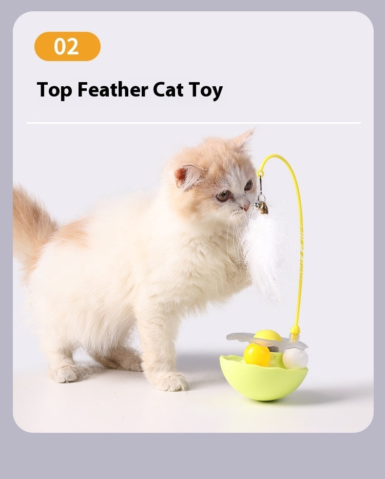 Cat Interactive Toy Tumbler Kitten Exercise  