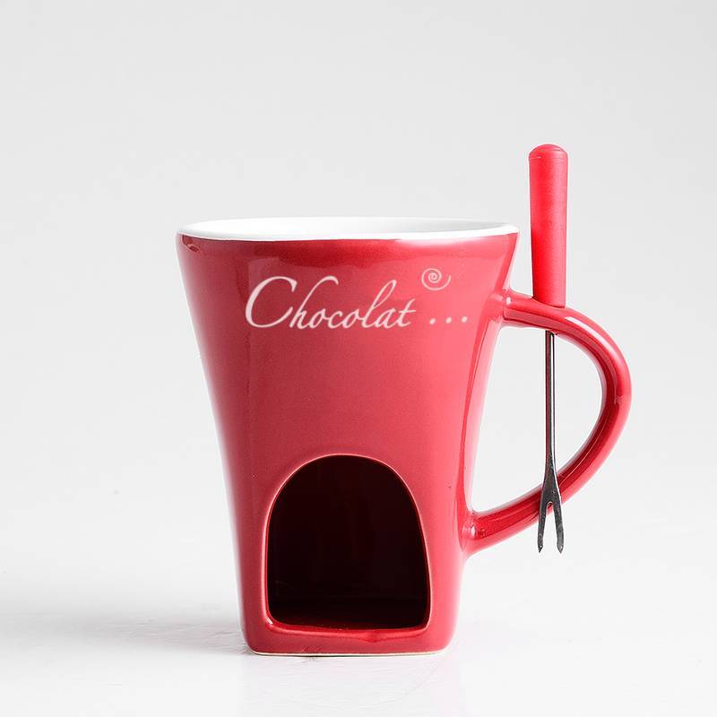 Cup Small Warmer  Mug Set Mini Pots Chocolate