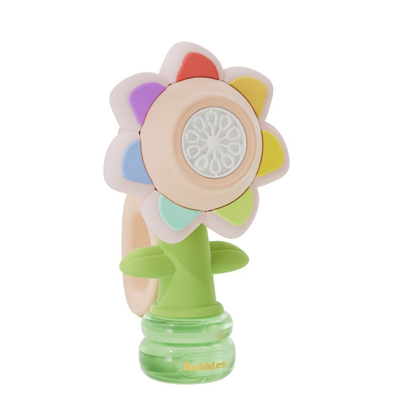 Dancing Sunflower Bubble Machine Automatic 