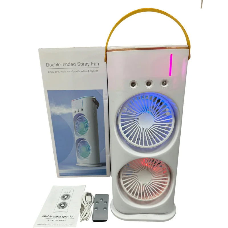 Double-ended Spray Fan Portable Humidifier 