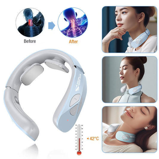 Electric Neck Massager Pulse Rechargeable 