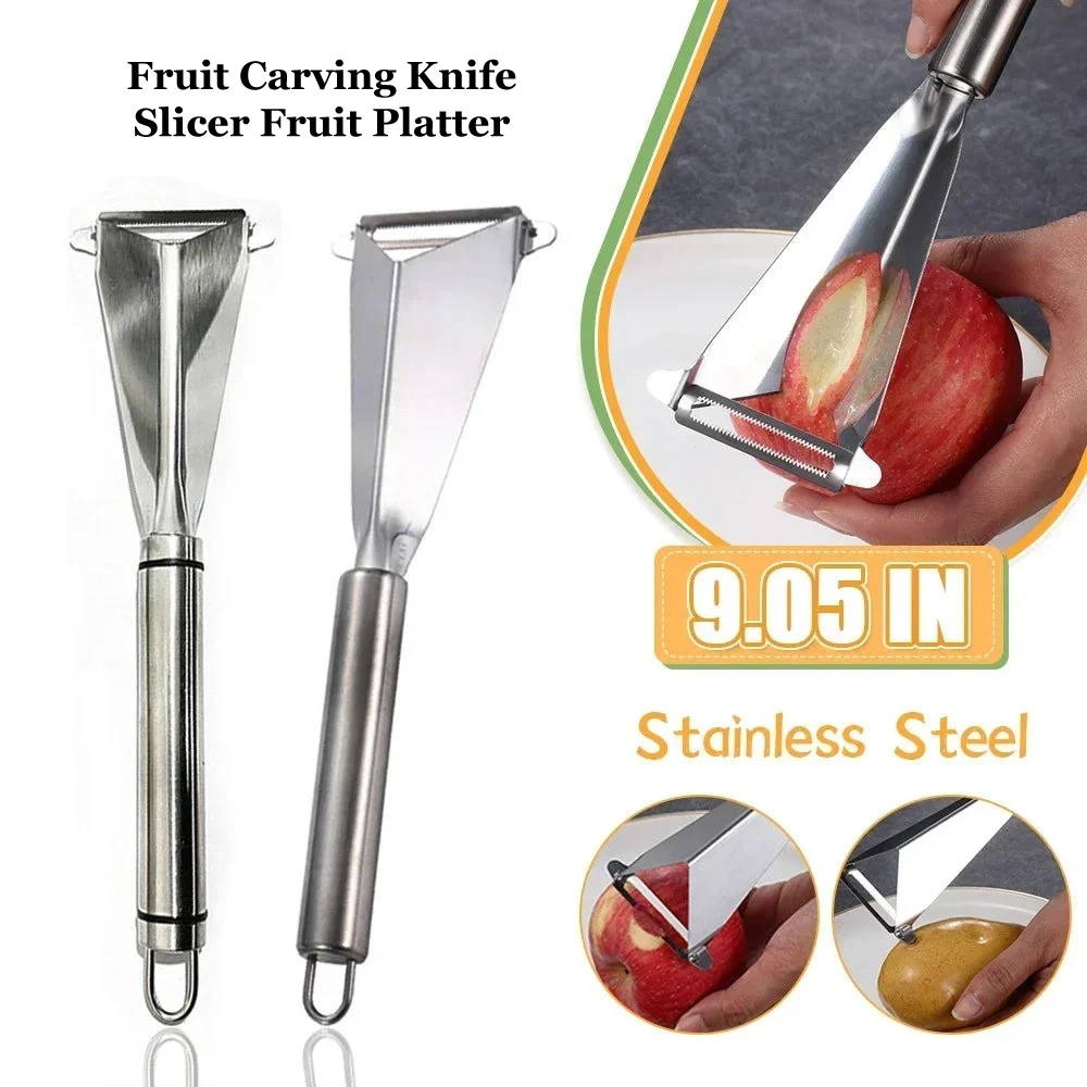 Fruit Carving Knife Slicer Fruit Platter