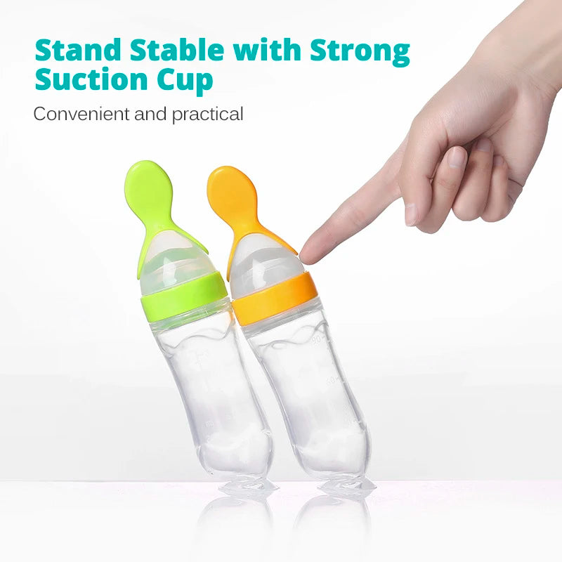 Yazijico™ Safe Useful Silicone Baby Bottle - Yazijico™ 