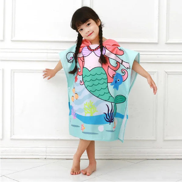 Kids Bath Towel Microfibe Beach Towels | Yazijico™