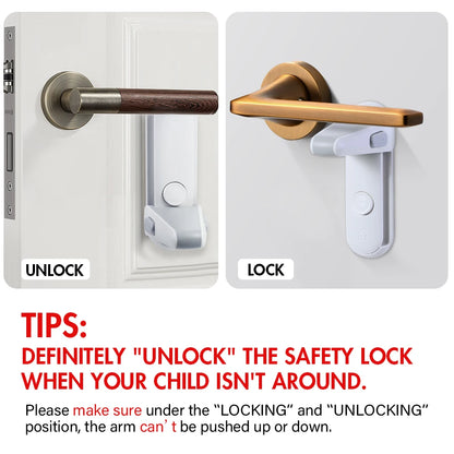 Yazijico™  Door Lever Lock, Baby Proofing Door - Yazijico™ 