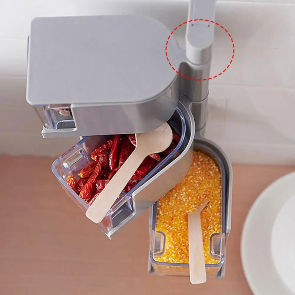 Food Storage Containers Adhesive Wall  Box  | Yazijico™ 