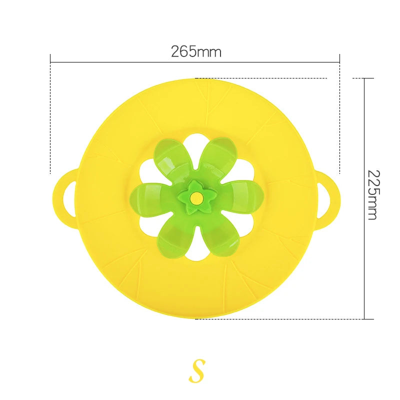 Silicone Lid Spill Stopper Cover for Pot | Yazijico™ 