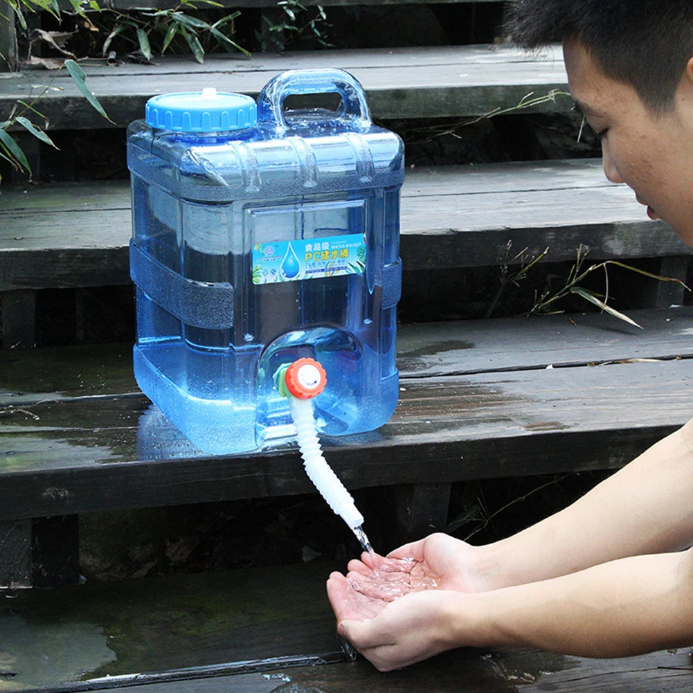 Capacity Outdoor Water Bucket Portable Driving Water | Yazijico™ 
