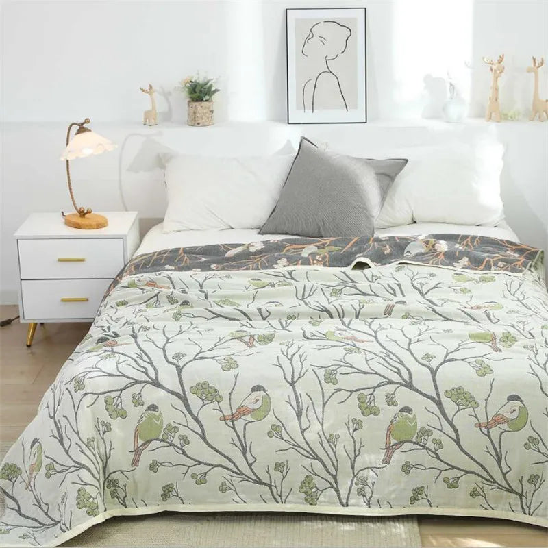 Twin Queen Size Anti Pilling Bedspread Comforter Soft Cotton | Yazijico™