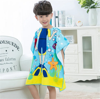 Kids Bath Towel Microfibe Beach Towels | Yazijico™