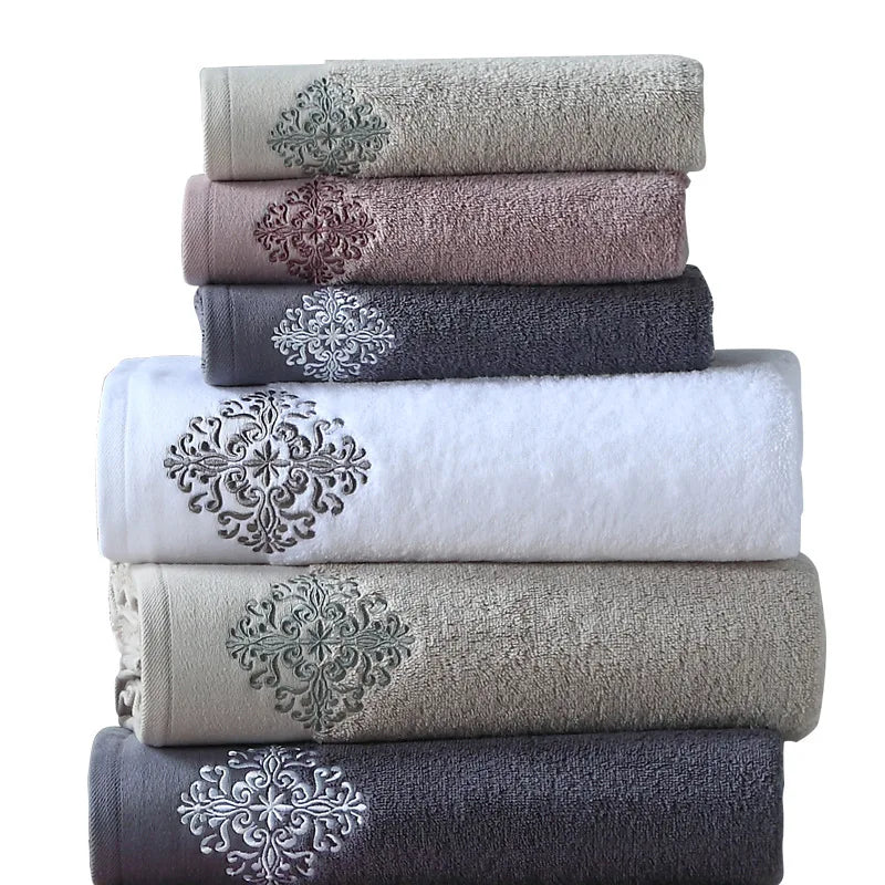 AHSNME Serviette de bain Sevina 100% coton Hôtel | Yazijico™