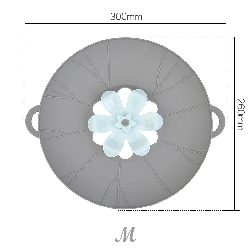 Silicone Lid Spill Stopper Cover for Pot | Yazijico™ 