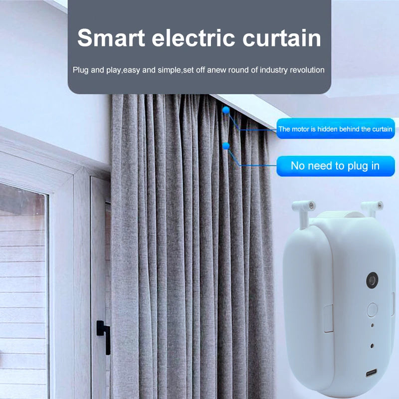 Yazijico™  Smart Automatic Curtain Opener Tuya WIFI Bluetooth - Yazijico™ 