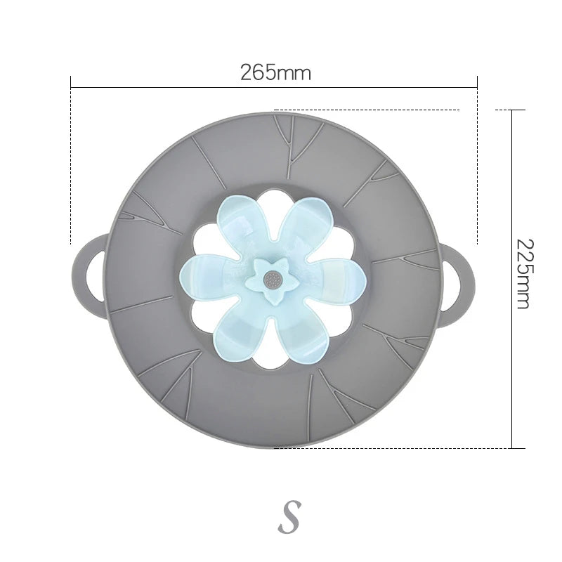 Silicone Lid Spill Stopper Cover for Pot | Yazijico™ 