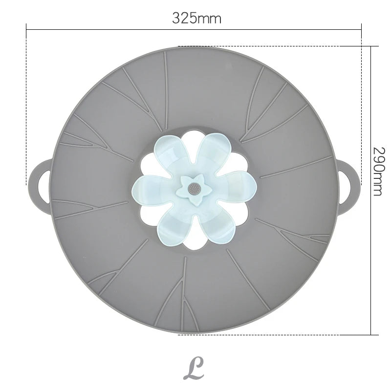Silicone Lid Spill Stopper Cover for Pot | Yazijico™ 