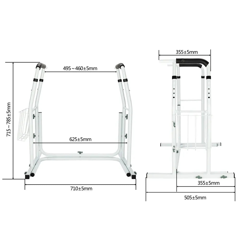 Elderly  Stand Alone Toilet Safety Grab Rail 