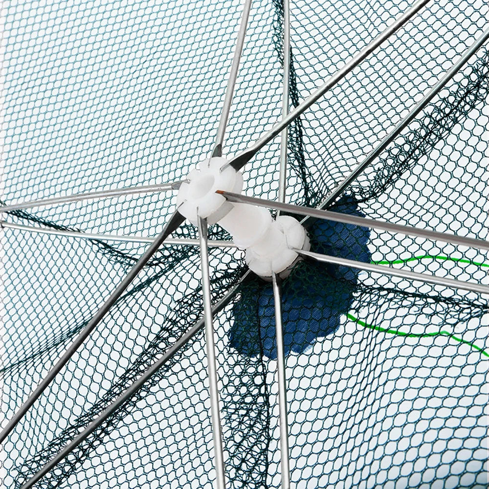 Yazijico™ Folded Portable 20 Holes Fishing Net Network - Yazijico™ 