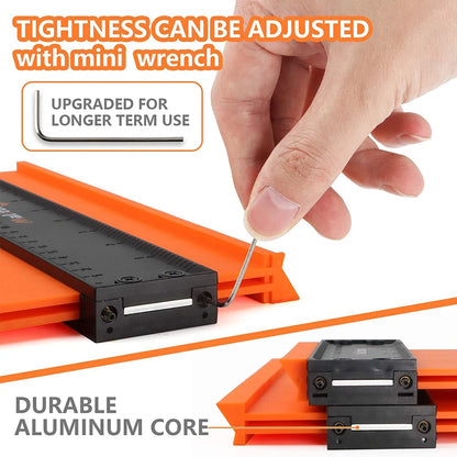 Yazijico™  Contour Gauge Profile Duplicator Tool - Yazijico™ 