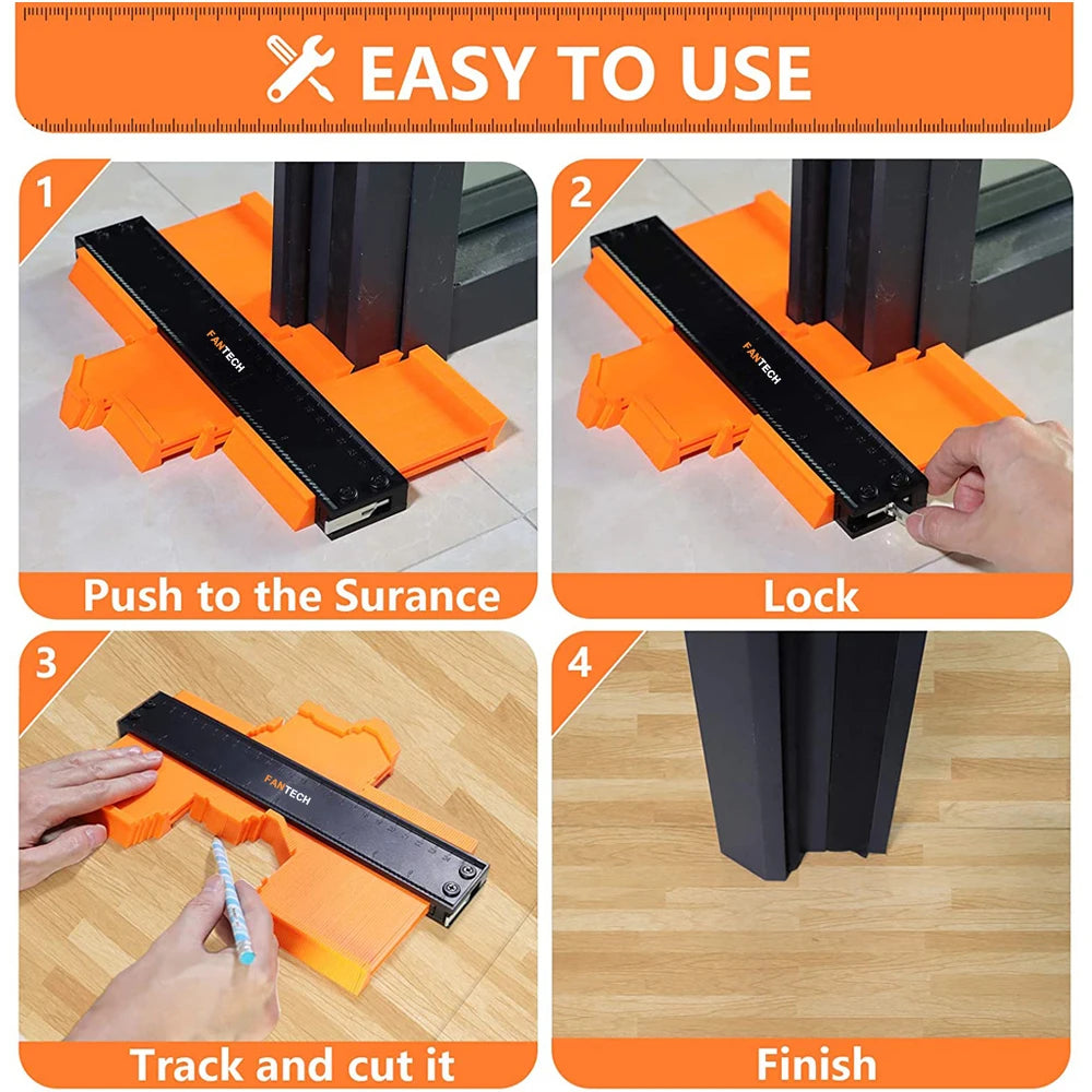 Yazijico™  Contour Gauge Profile Duplicator Tool - Yazijico™ 